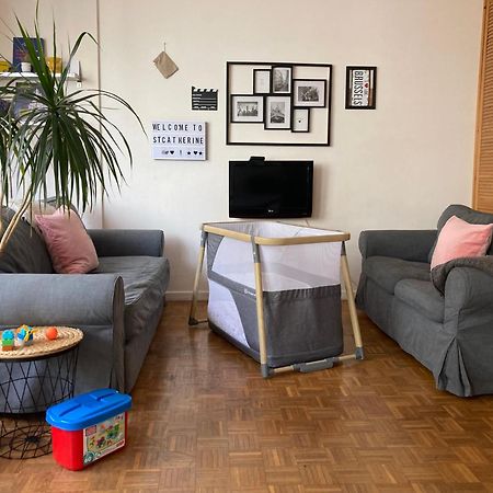 St Catherine - Sweet Home - Bxl - Studio Apartment With City View Brussels Luaran gambar