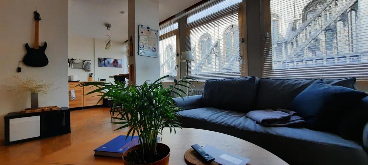 St Catherine - Sweet Home - Bxl - Studio Apartment With City View Brussels Luaran gambar