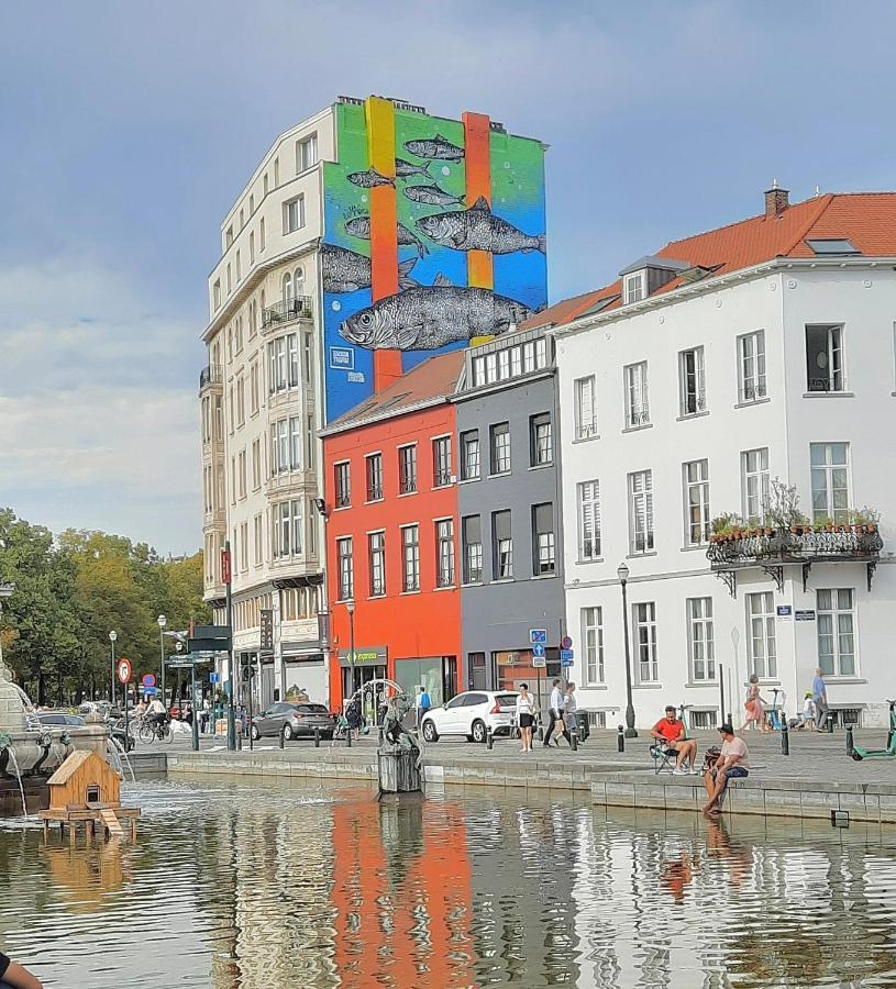 St Catherine - Sweet Home - Bxl - Studio Apartment With City View Brussels Luaran gambar